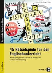 Cover von 45 Rätselspiele für den Englischunterricht