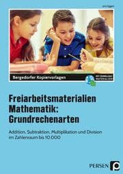 Cover von Freiarbeitsmaterialien Mathematik Grundrechenarten