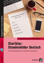 Cover von Startklar: Stundenbilder Deutsch 5. Klasse