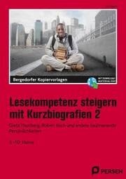 Cover von Lesekompetenz steigern mit Kurzbiografien 2