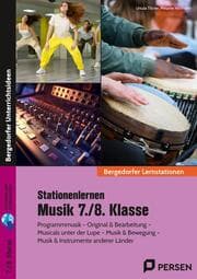 Cover von Stationenlernen Musik 7./8. Klasse