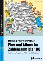Cover von Mathe-Kreuzworträtsel: Plus und Minus ZR bis 100