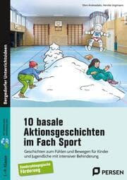 Cover von 10 basale Aktionsgeschichten im Fach Sport