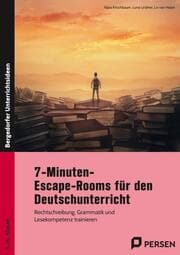 Cover von 7-Minuten-Escape-Rooms für den Deutschunterricht