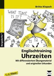 Cover von Englischtraining: Uhrzeiten