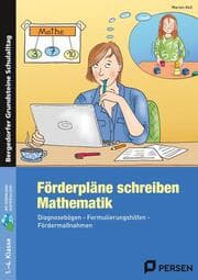 Cover von Förderpläne schreiben: Mathematik