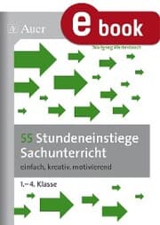 Cover von 55 Stundeneinstiege Sachunterricht