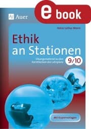 Cover von Ethik an Stationen Klasse 9 u. 10