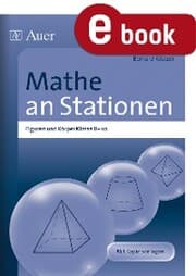Cover von Mathe an Stationen Figuren und Körper Klasse 8-10