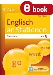 Cover von Englisch an Stationen. Grammatik 7-8
