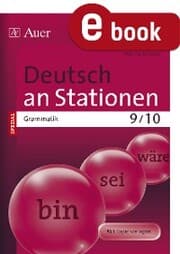 Cover von Deutsch an Stationen Spezial Grammatik 9-10