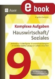 Cover von Komplexe Aufgaben Hauswirtschaft und Soziales 9