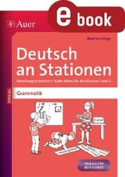 Cover von Deutsch an Stationen Spezial Grammatik 1/2