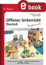 Cover von Offener Unterricht Deutsch - praktisch Klasse 1