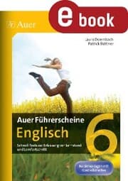 Cover von Auer Führerscheine Englisch Klasse 6