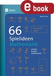 Cover von 66 Spielideen Mathematik
