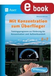 Cover von Mit Konzentration zum Überflieger
