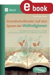 Cover von Grundschulkinder auf den Spuren der Weltreligionen