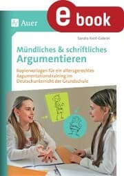 Cover von Mündliches & Schriftliches Argumentieren