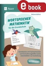 Cover von Wortspeicher Mathematik für die Grundschule