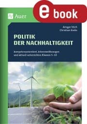 Cover von Politik der Nachhaltigkeit