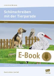 Cover von Schönschreiben mit der Tierparade - Druckschrift