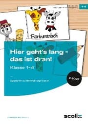 Cover von Hier gehts lang - das ist dran! Klasse 1-4