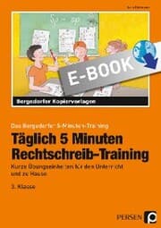 Cover von Täglich 5 Minuten Rechtschreib-Training - 3.Klasse