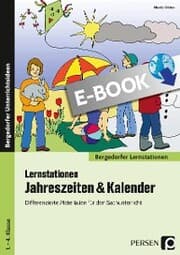 Cover von Lernstationen Jahreszeiten & Kalender
