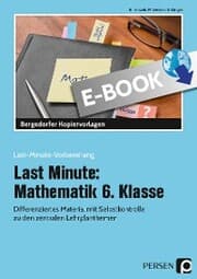 Cover von Last Minute: Mathematik 6. Klasse