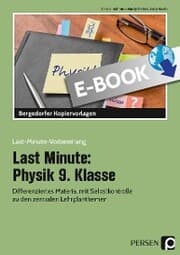 Cover von Last Minute: Physik 9. Klasse