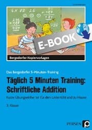 Cover von Täglich 5 Minuten Training: Schriftliche Addition