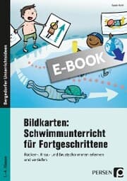 Cover von Bildkarten: Schwimmunterricht für Fortgeschrittene