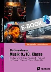Cover von Stationenlernen Musik 9./10. Klasse