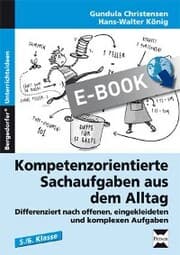 Cover von Kompetenzorientierte Sachaufgaben aus dem Alltag