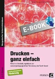 Cover von Drucken - ganz einfach