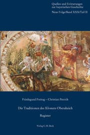 Cover von Die Traditionen des Klosters Oberalteich