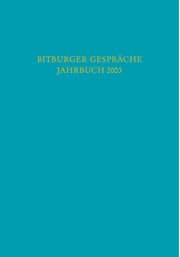 Cover von Bitburger Gespräche Jahrbuch 2003