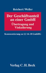 Cover von Der GmbH-Geschäftsanteil