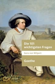 Cover von Die 101 wichtigsten Fragen - Goethe