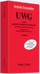 Cover von UWG