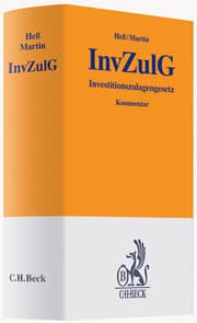 Cover von Investitionszulagengesetz. InvZulG
