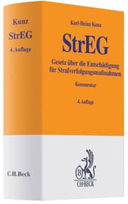 Cover von Gesetz über die Entschädigung für Strafverfolgungsmaßnahmen