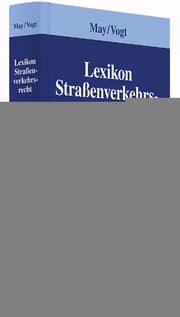 Cover von Lexikon Straßenverkehrsrecht
