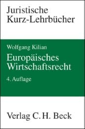 Cover von Europäisches Wirtschaftsrecht