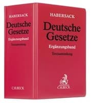 Cover von Deutsche Gesetze Ergänzungsband apart