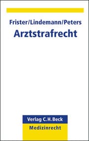 Cover von Arztstrafrecht