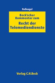 Cover von Beck'scher Kommentar zum Recht der Telemediendienste