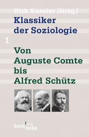 Cover von Klassiker der Soziologie 1