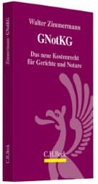 Cover von Das neue Kostenrecht für Gerichte und Notare (GNotKG)